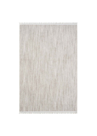 Tapis uni effet laine taupe...