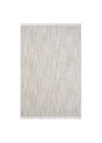 Tapis uni effet laine taupe TANGER 52