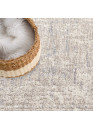 Tapis uni effet laine abstrait beige TANGER 50