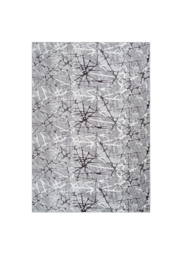 Tapis lavable à motifs gris - SOFT 76