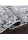 Tapis lavable à motifs gris - SOFT 76