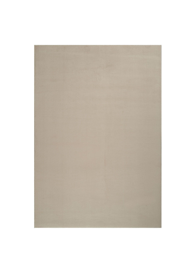 Tapis lavable uni beige - VEGAS