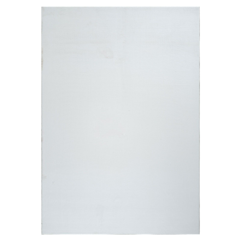 Tapis lavable uni blanc - VEGAS