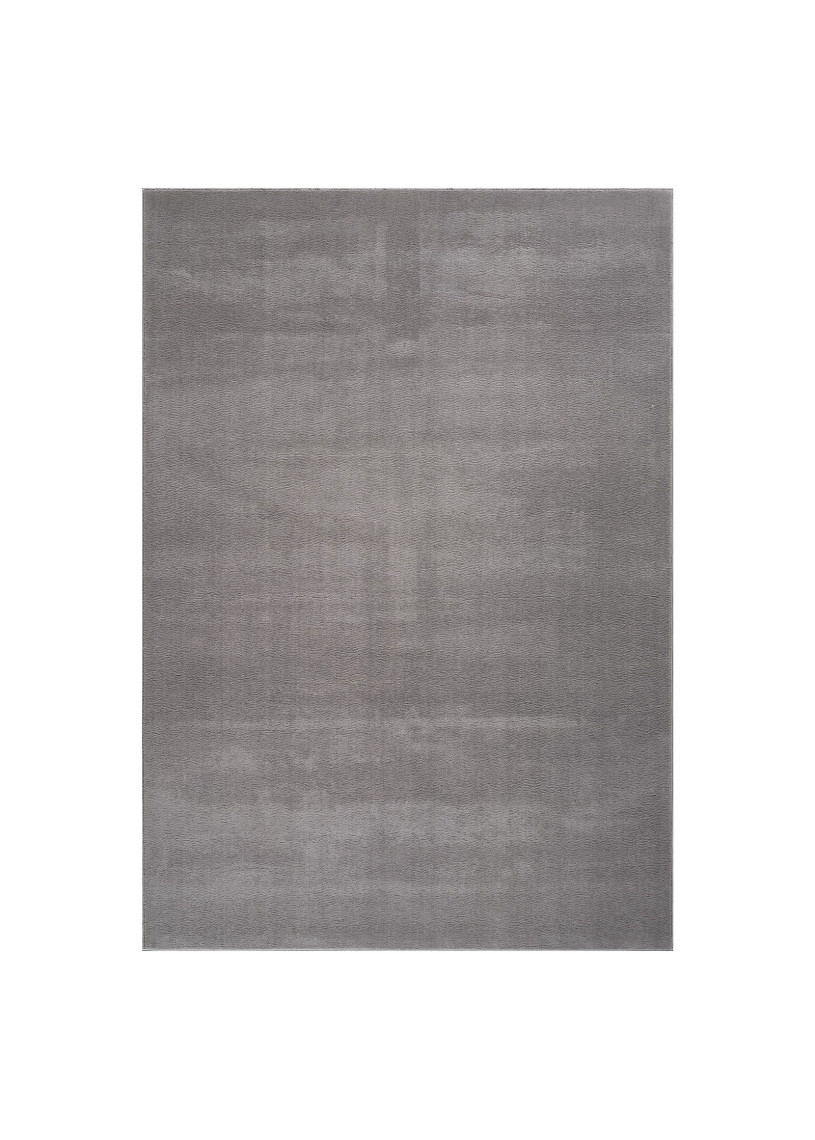 Tapis lavable uni gris - VEGAS