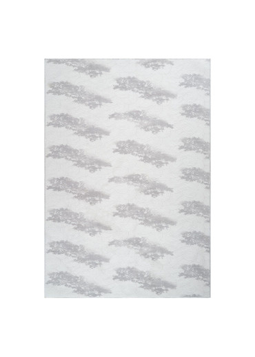 Tapis lavable à motifs gris - SOFT 98