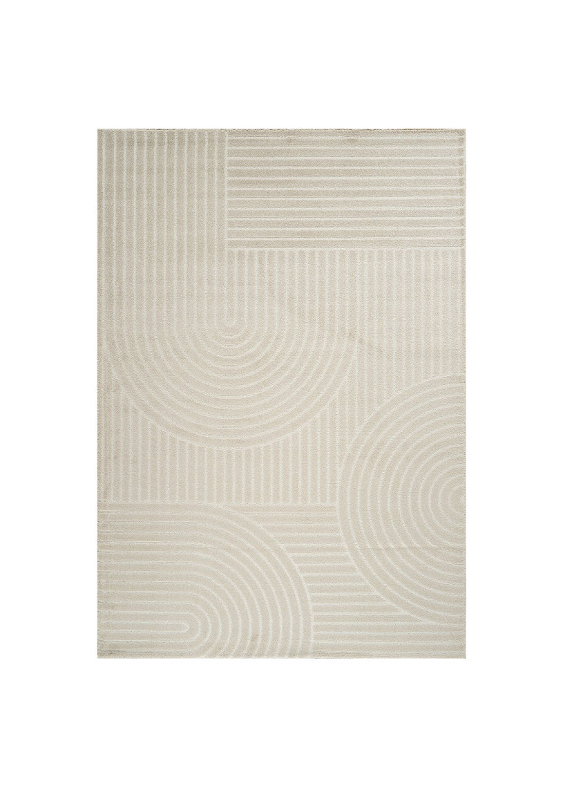 Tapis moderne arc beige - ELA 27