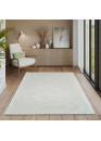 Tapis abstrait crème - ELA 21