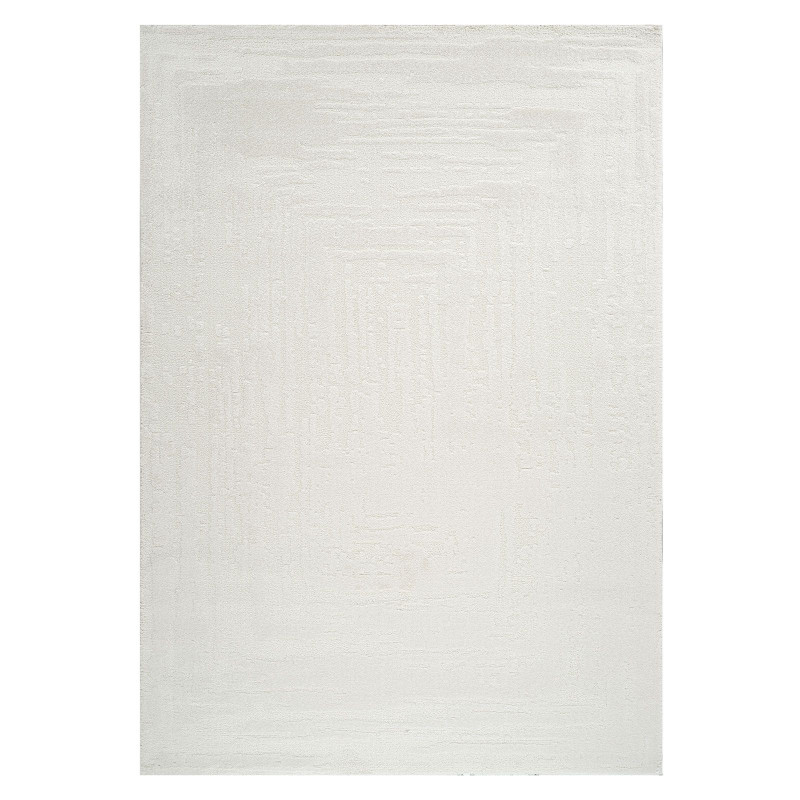 Tapis abstrait crème - ELA 71