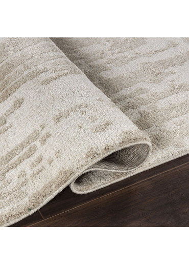 Tapis abstrait beige - ELA 71