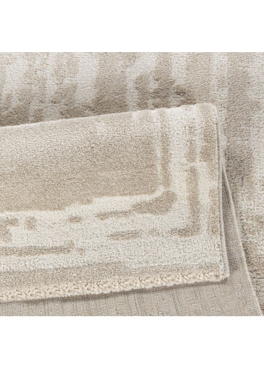 Tapis abstrait beige - ELA 71