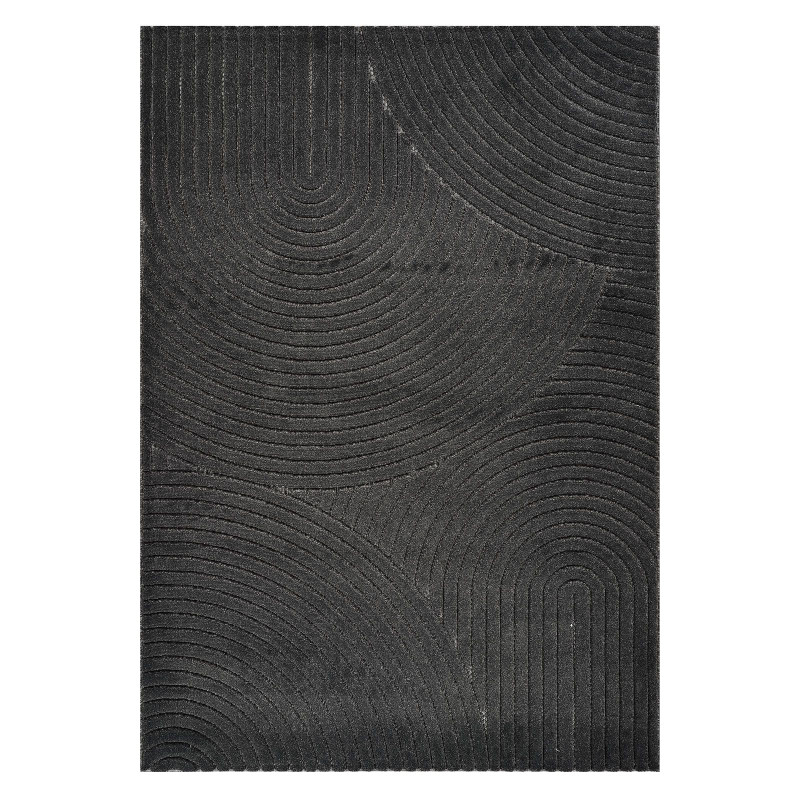 Tapis extérieur intérieur gris anthracite TOKYO 02