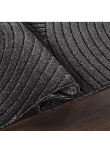 Tapis extérieur intérieur gris anthracite TOKYO 02