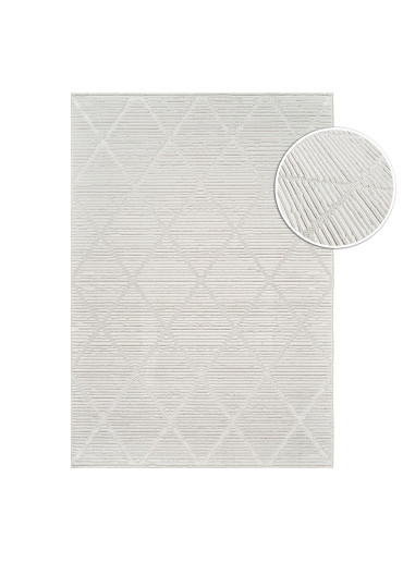 Tapis scandinave beige...