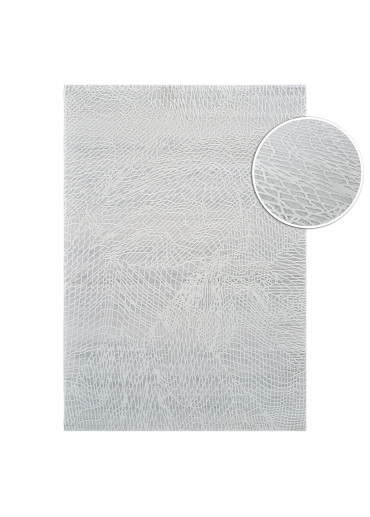 Tapis moderne crème gris -...