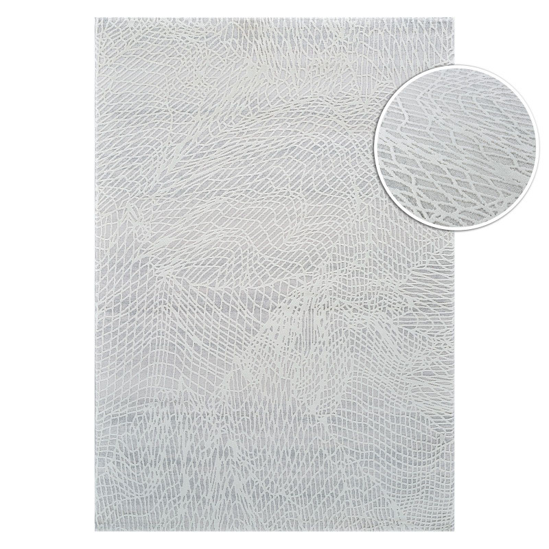 Tapis moderne crème gris - BOGOTA 39