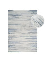 Tapis abstrait gris bleu - TUNIS 33