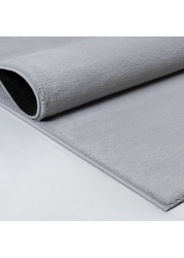 Tapis doux gris - LUMIA