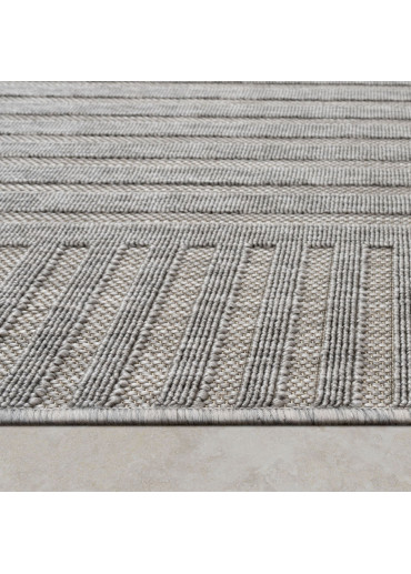 Tapis extérieur intérieur arc gris - BODRUM 27