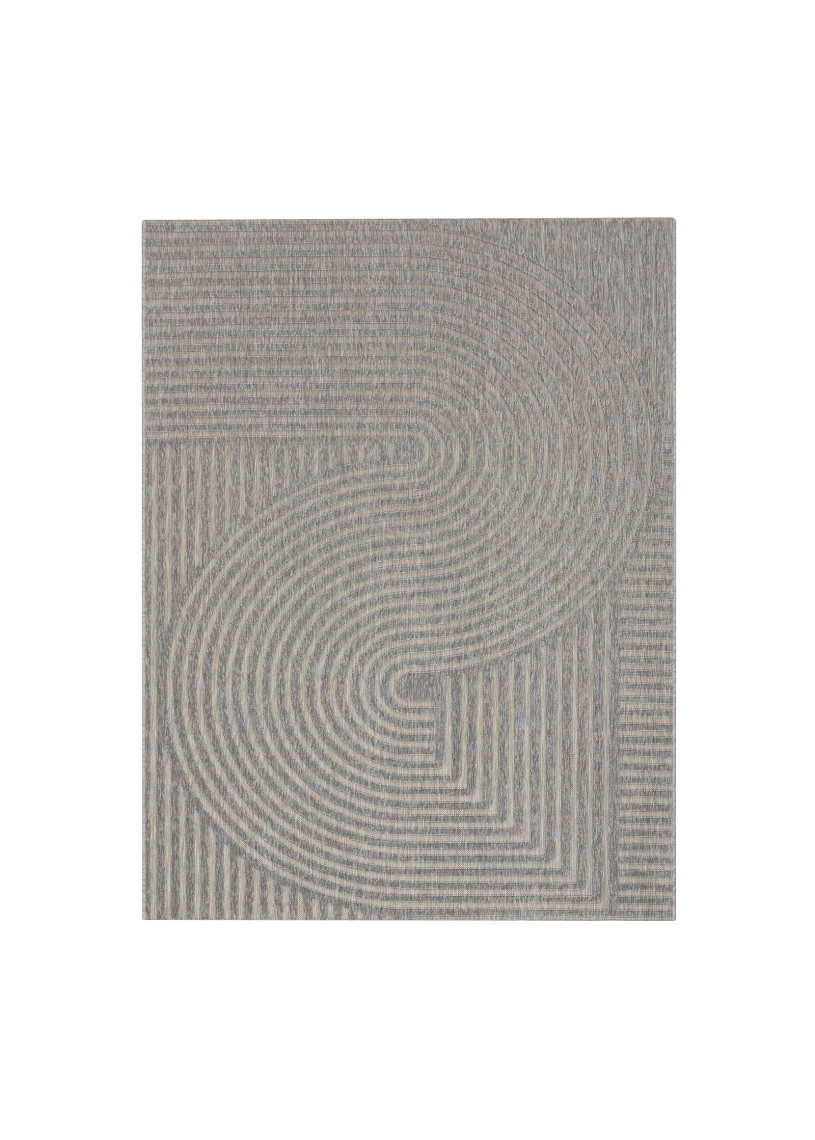 Tapis extérieur intérieur arc gris - BODRUM 27