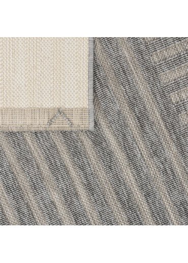 Tapis extérieur intérieur arc gris - BODRUM 27