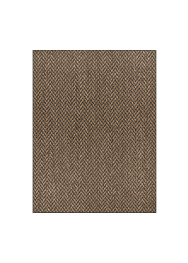 Tapis extérieur intérieur effet jute bicolore CARACAS 27