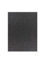 Tapis extérieur intérieur effet jute noir CARACAS 65