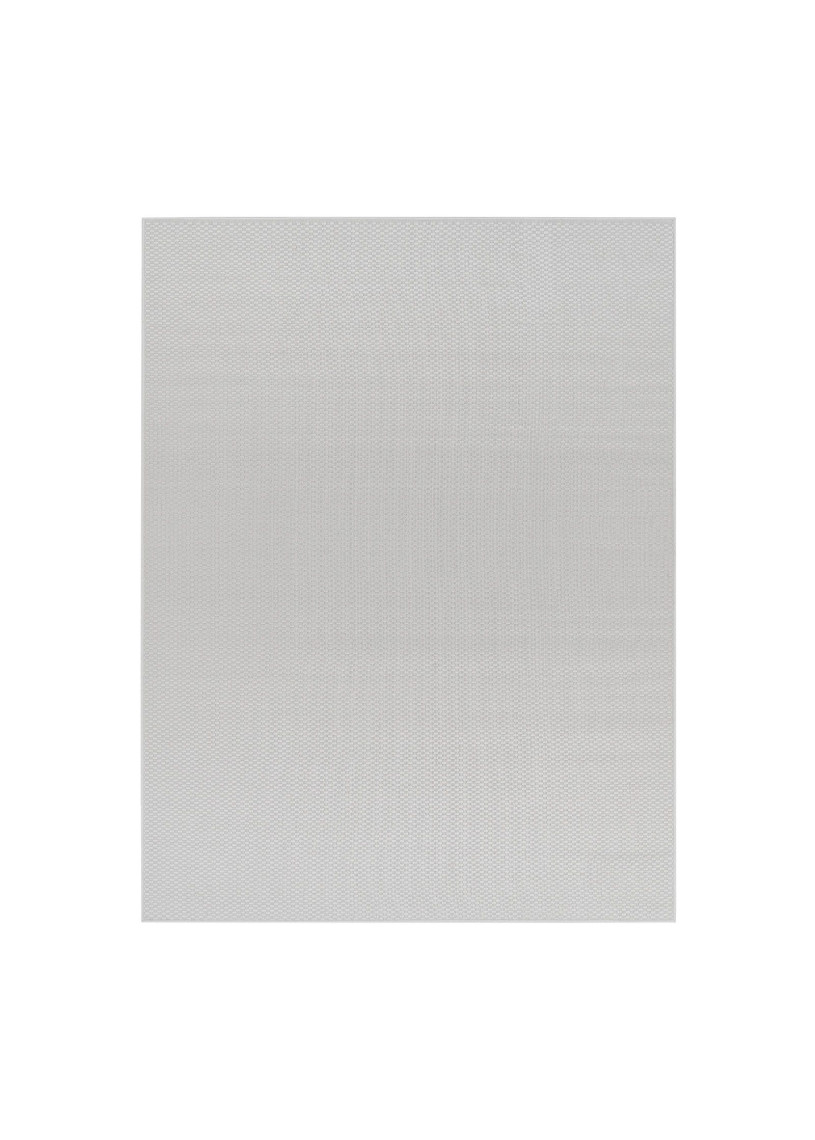 Tapis extérieur intérieur effet jute blanc CARACAS 65