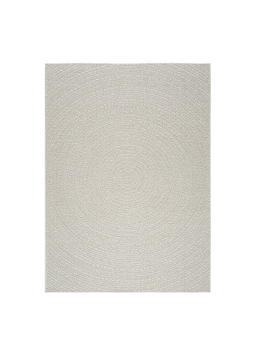 Tapis extérieur effet intérieur jute crème KENZY 04