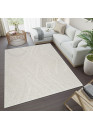 Tapis extérieur effet intérieur jute crème KENZY 02