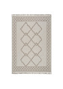 Tapis en coton berbère crème beige MILAS 22