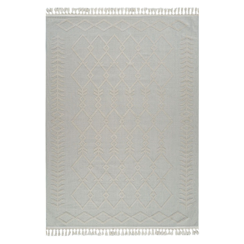 Tapis en coton berbère crème MILAS 21