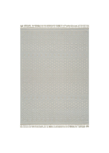 Tapis en coton berbère crème MILAS 13