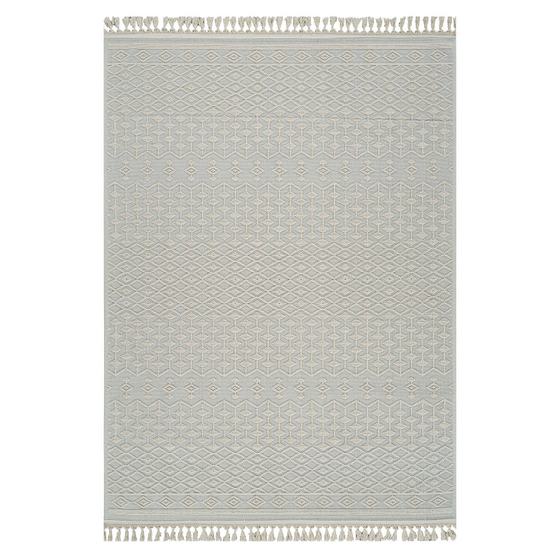 Tapis en coton berbère crème MILAS 13