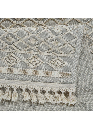 Tapis en coton berbère crème MILAS 13