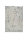 Tapis en coton abstrait gris MILAS 20