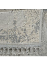 Tapis en coton abstrait gris MILAS 20