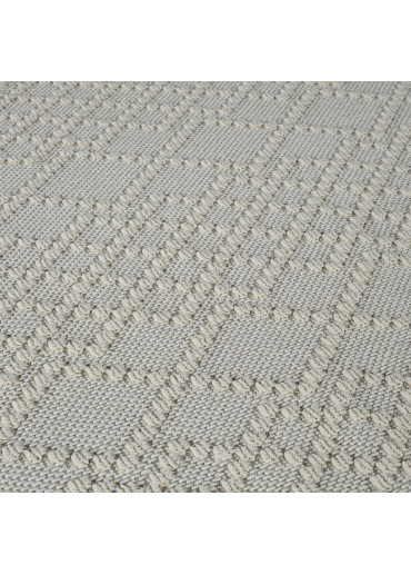 Tapis en coton berbère crème MILAS 02