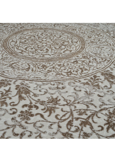 Tapis lavable oriental taupe ISTANBUL 10