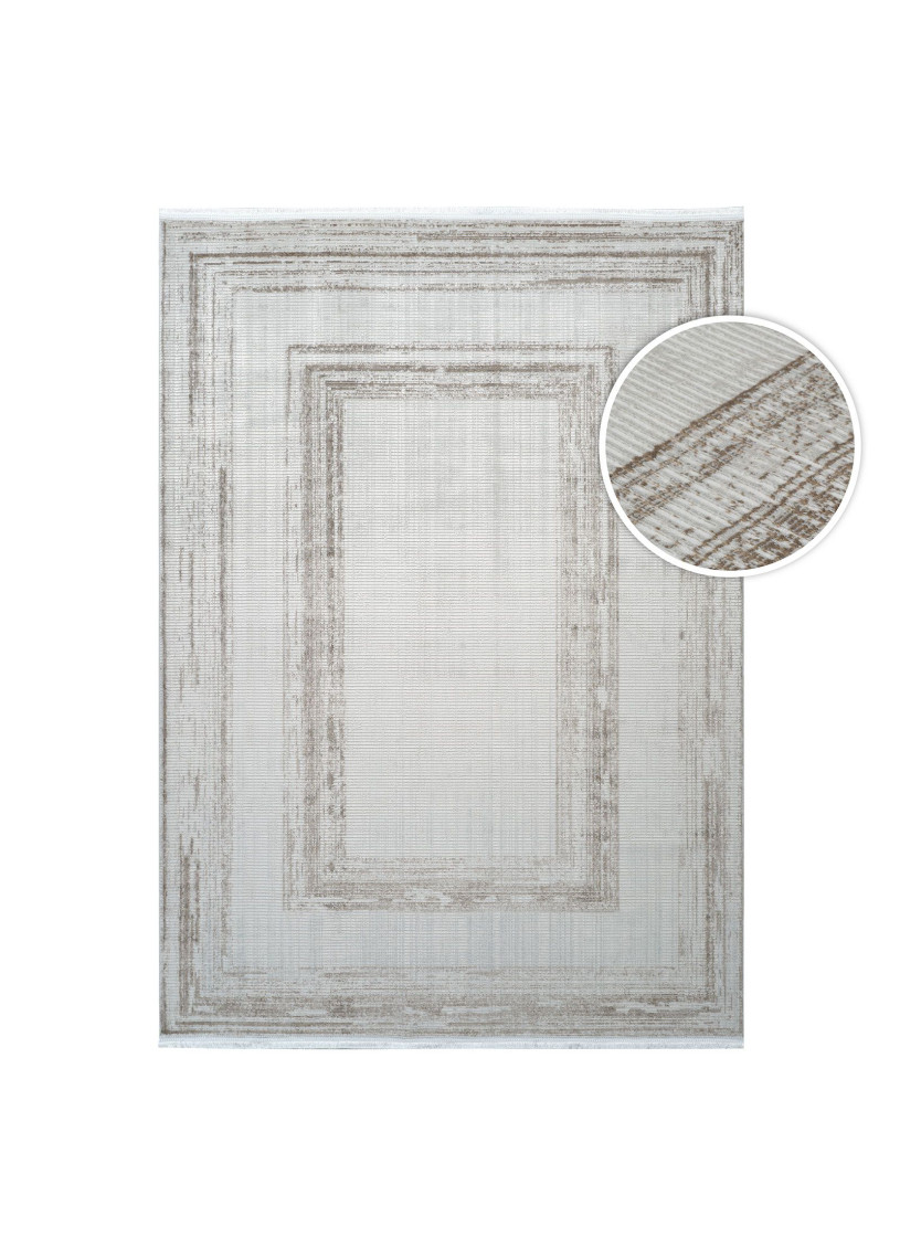 Tapis lavable taupe ISTANBUL 09