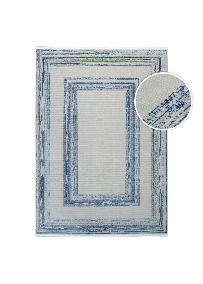 Tapis lavable bleu ISTANBUL 09