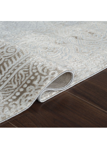 Tapis lavable oriental taupe ISTANBUL 08