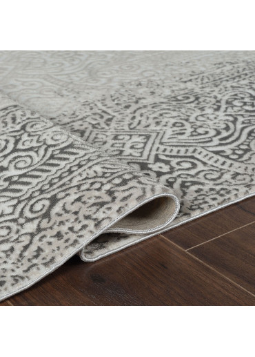 Tapis lavable oriental gris ISTANBUL 08