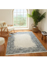 Tapis lavable oriental bleu ISTANBUL 08