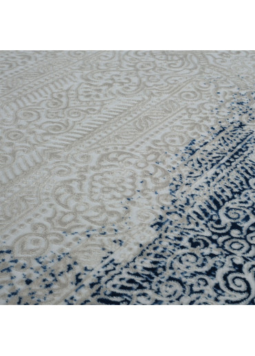 Tapis lavable oriental bleu ISTANBUL 08