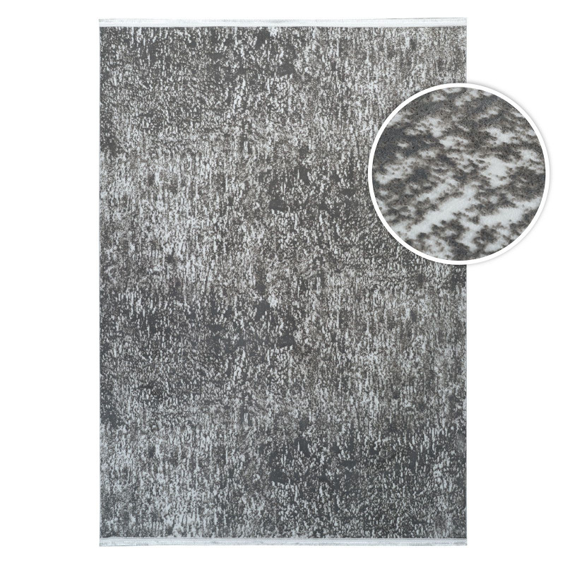 Tapis lavable gris ISTANBUL 07