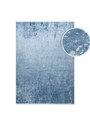 Tapis lavable bleu ISTANBUL 07