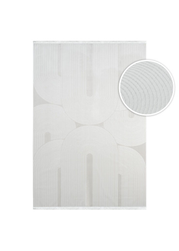 Tapis lavable arc blanc...