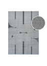 Tapis lavable arc gris ISTANBUL 02