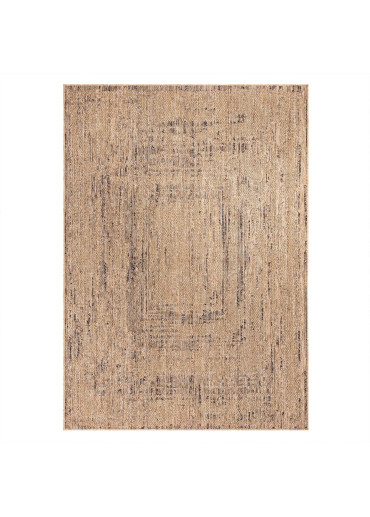 Tapis extérieur intérieur effet jute beige BAMAKO 784