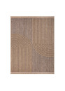 Tapis extérieur intérieur effet jute arc beige CASSIS 93